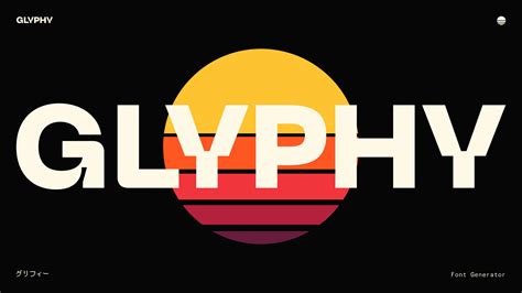 Font Generator (☾⊙ρ⚧ & ρꍏ∫†€ 400+ Fonts!) – Glyphy.